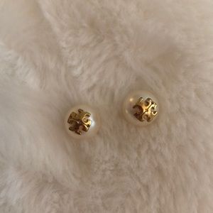 Tory Burch pearl earrings